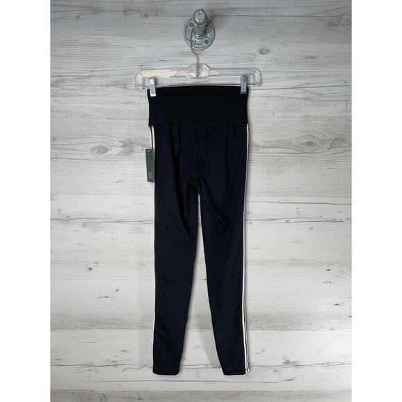 Wild Fable Leggings Womens XS Black White ButterBliss High Rise Side Stripe Yoga - Picture 5 of 9